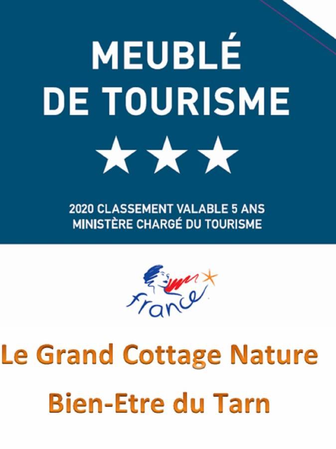 Le Grand Cottage Nature Piscine Chauffee Privee Du Tarn Entre Toulouse Et Albi & Les Cottages Du Tarn Peyrole ภายนอก รูปภาพ